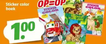 Poiesz Sticker color boek aanbieding