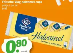 Poiesz Friesche Vlag halvamel cups aanbieding