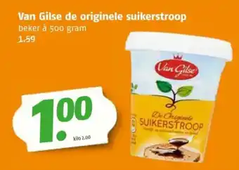 Poiesz Van Gilse de originele suikerstroop aanbieding