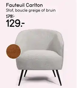 Leen Bakker Fauteuil Carlton aanbieding