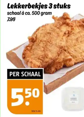 Poiesz Lekkerbekjes 3 stuks aanbieding