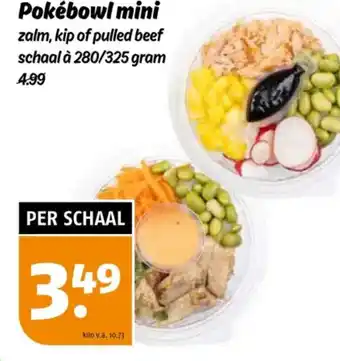 Poiesz Pokébowl mini aanbieding