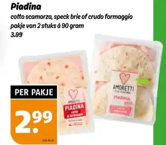 Poiesz Piadina aanbieding