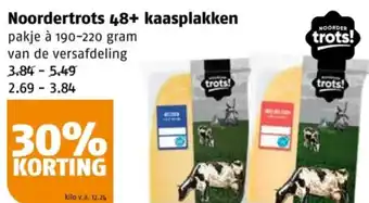 Poiesz Noordertrots 48+ kaasplakken aanbieding