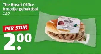 Poiesz The Bread Office broodje gehaktbal aanbieding