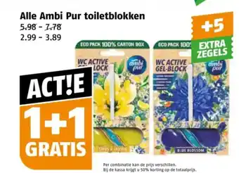 Poiesz Alle Ambi Pur toiletblokken aanbieding