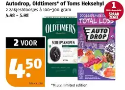 Poiesz Autodrop, Oldtimers of Toms Heksehyl aanbieding