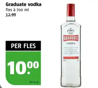 Poiesz Graduate vodka aanbieding