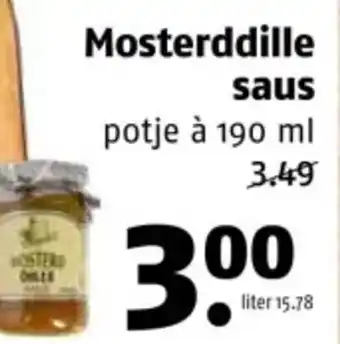 Poiesz Mosterddille saus aanbieding