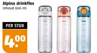 Poiesz Alpina drinkfles inhoud aanbieding