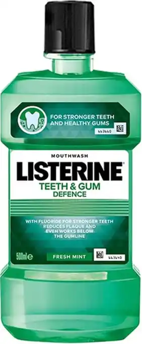 Bol.com Listerine Mondwater Teeth + Gum Defence aanbieding