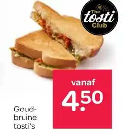 Spar Goud bruine tosti's aanbieding