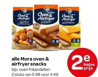 Spar alle Mora oven & airfryer snacks aanbieding