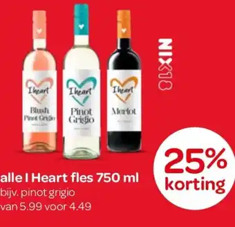 Spar alle I Heart aanbieding