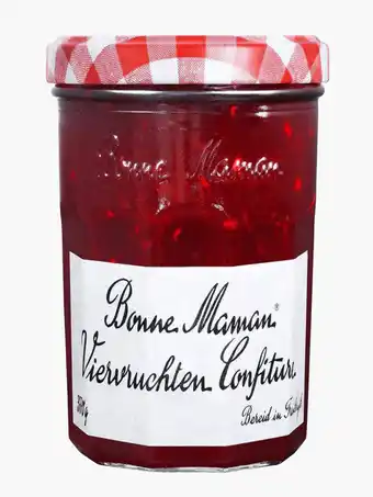 Flink Bonne Maman Vier vruchten confiture 370g aanbieding