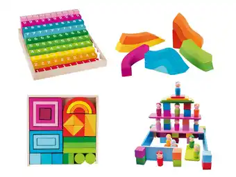 Lidl Playtive Houten Montessori motoriekspel aanbieding