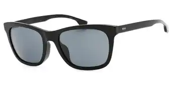 MediaMarkt Hugo Boss 1555 0 F S 56 Ir Grey Square Men's Sunglasses aanbieding