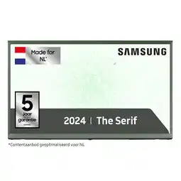 MediaMarkt Samsung 43ls01d The Serif Ivy Green (2024) aanbieding