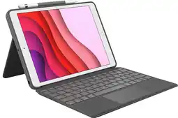 MediaMarkt Logitech Combo Touch Voor Ipad (7e 8e En 9e Generatie) aanbieding