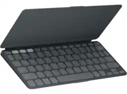 MediaMarkt Logitech Keys-to-go 2 Draadloos Toetsenbord Grijs aanbieding