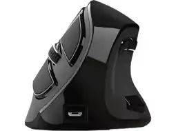 MediaMarkt Trust Voxx Draadloze Oplaadbare Ergonomische Muis - Zwart aanbieding