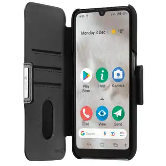 MediaMarkt Doro Wallet Case Voor Doro 8100 (zwart) aanbieding