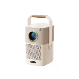 MediaMarkt Yaber T2 Plus Smart Portable Projector 2x5w JBL Beamer Beige aanbieding
