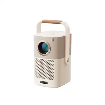 MediaMarkt Yaber T2 Plus Smart Portable Projector 2x5w JBL Beamer Beige aanbieding