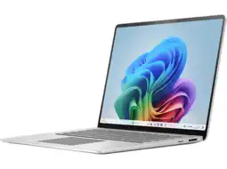MediaMarkt Microsoft Surface Laptop - 15 Inch Snapdragon X Elite 16 Gb 256 Platinum Copilot+ Pc aanbieding