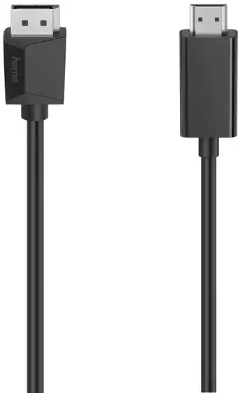 MediaMarkt Hama Displayport Naar Hdmi 1.5m aanbieding