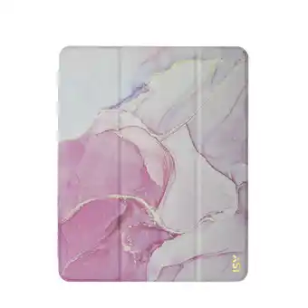 MediaMarkt ISY Ict 2008-mp Ipad Air 13/ipad Pro 12.9 Cover 13 Inch Marble Pink aanbieding