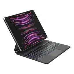 MediaMarkt Belkin Magnetisch Keyboard Folio 13 M4 Ipad Pro Qwerty Beschermhoes + Toetsenbord aanbieding