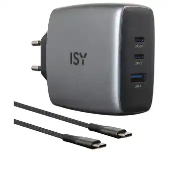 MediaMarkt ISY Iac-5100-gy Power Adapter aanbieding