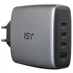 MediaMarkt ISY Iac-5140-gy Power Adapter aanbieding