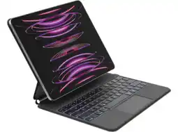 MediaMarkt Belkin Magnetic Keyboard Folio - Ipad Air Pro 12.9 Beschermhoes + Toetsenbord aanbieding