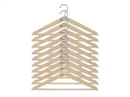 Lidl LIVARNO home 10 kleerhangers aanbieding