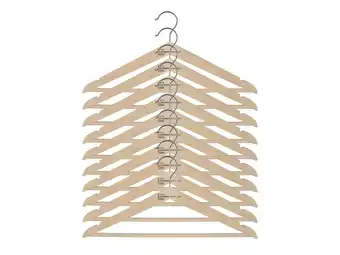 Lidl LIVARNO home 10 kleerhangers aanbieding