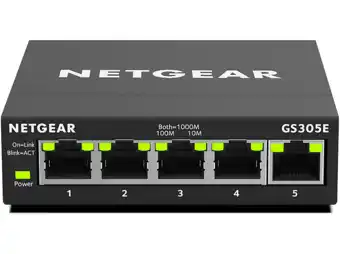 MediaMarkt Netgear Gs305e aanbieding