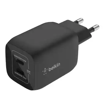 MediaMarkt Belkin 65w Pd Pps Dual Usb-c Gan Charger - Universal aanbieding