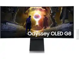 MediaMarkt Samsung Ls34dg850suxen Odyssey Oled G8 - 34 Inch 3440 X 1440 (ultrawide Quad Hd) 0.03 Ms 175 Hz aanbieding