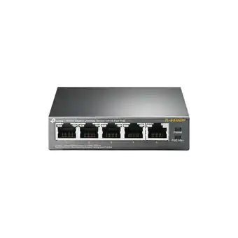 MediaMarkt Tp-link Tl-sg1005p 5-port Gigabit Desktop Switch With 4-port Poe Poe-switch aanbieding