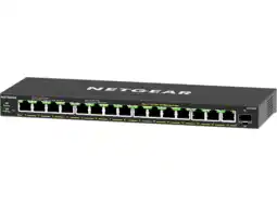 MediaMarkt Netgear 16-port Poe+ Gigabit Ethernet Plus Switch + 1 Sfp Port aanbieding