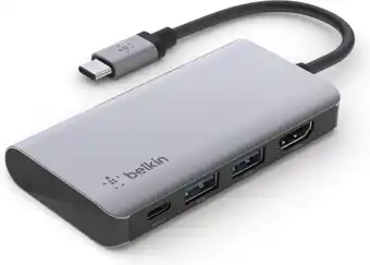 MediaMarkt Belkin Usb-c 4 In 1 Multiport Adapter aanbieding