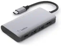 MediaMarkt Belkin Usb-c 4 In 1 Multiport Adapter aanbieding