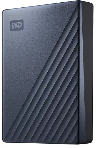 MediaMarkt WD My Passport Ultra 4 Tb - Blauw aanbieding