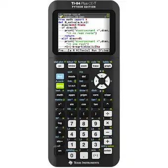 MediaMarkt Texas Instruments Ti-84 Plus Ce-t Python Edition Zwart aanbieding