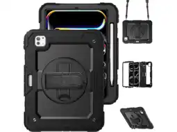 MediaMarkt Just In Case Full Body Shockproof Case Voor Apple Ipad Pro 11 (2024) - Zwart Beschermhoes 11'' aanbieding