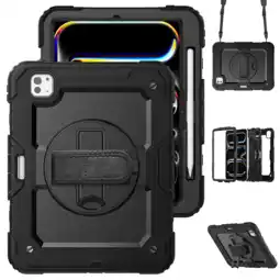 MediaMarkt Just In Case Full Body Shockproof Case Voor Apple Ipad Pro 11 (2024) - Zwart Beschermhoes 11'' aanbieding