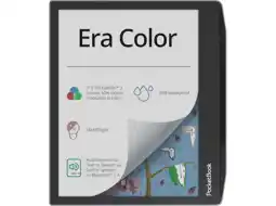 MediaMarkt Pocketbook Era Color Grijs - 7 Inch 32 Gb (ongeveer 24.000 E-books) Spatwaterbestendig aanbieding