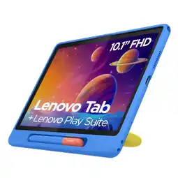 MediaMarkt Lenovo Tab + Kids Bumper & Pen - 10.1 Inch 64 Gb Grijs Wifi aanbieding